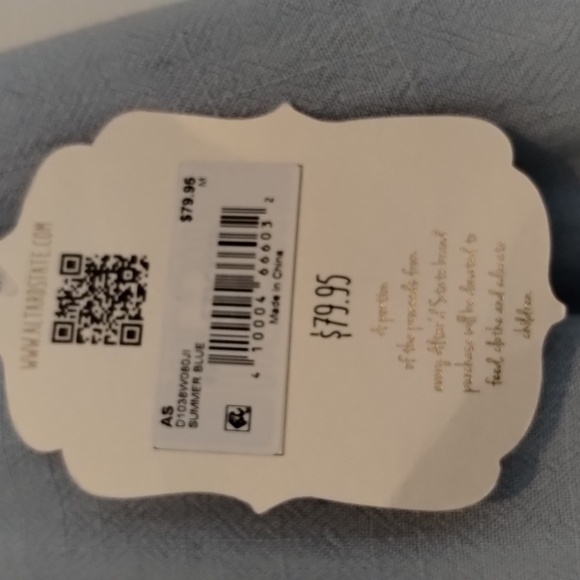 Altar'd State Women's Blazer Size Medium - NWT - Summer Blue Jacket - Picture 6 of 14